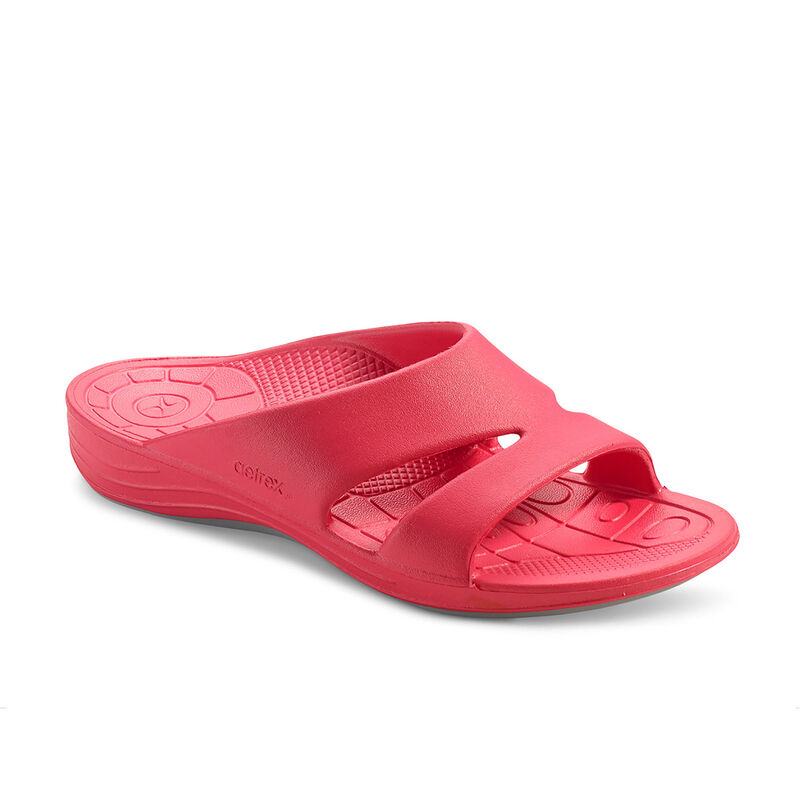 Aetrex Womens Bali Orthotic Slides Flip Flops Watermelon - 6gFhXlhxw